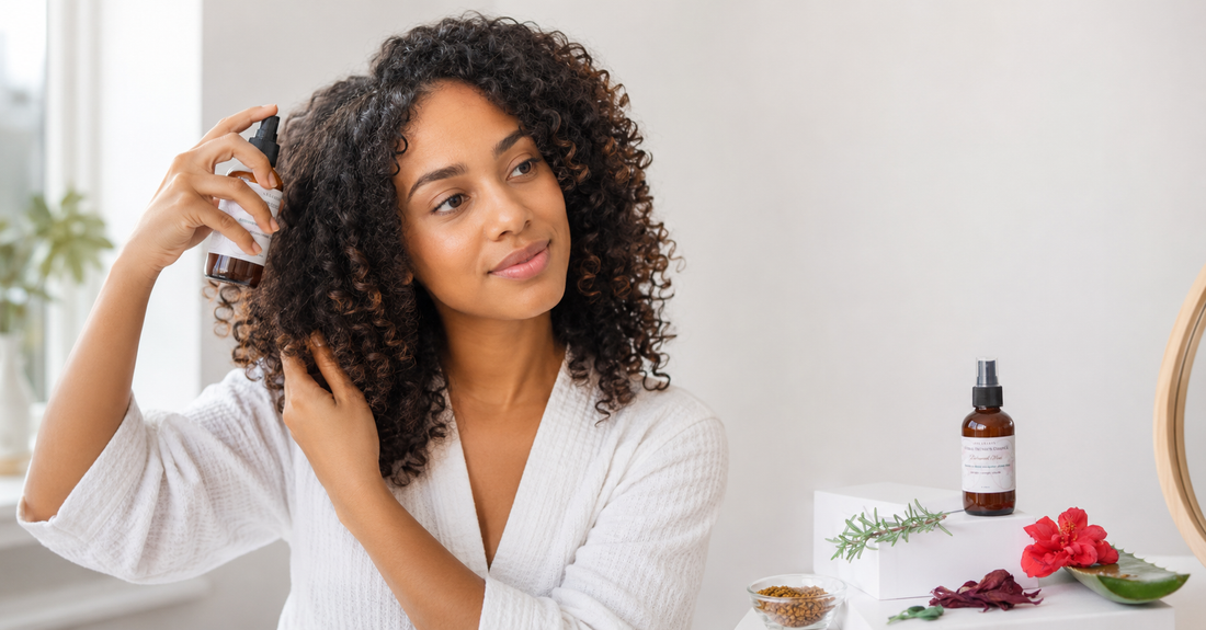 How to Refresh Dry Curls Between Wash Days