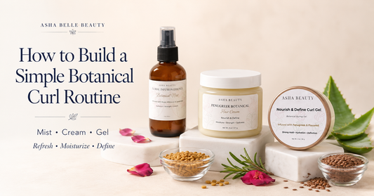 How to Build a Simple Botanical Curl Routine